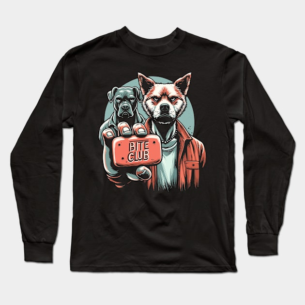 Bite Club Long Sleeve T-Shirt by Lima's